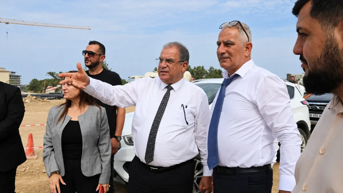 Girne Dağ Yolu'nda çalışmalarda sona yaklaşıldı
