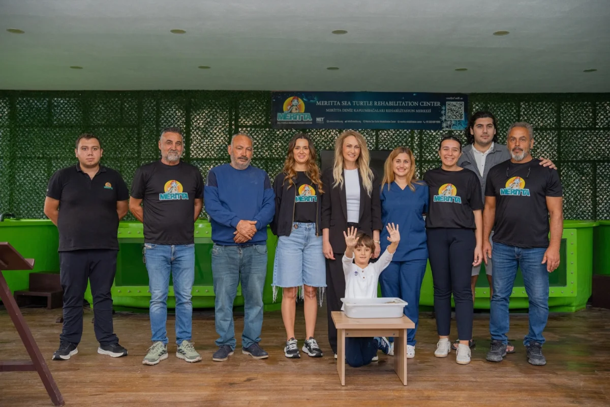 Meritta'dan 2026 Sezonuna Anlamlı Veda: 6 Deniz Kaplumbağası Mavi Sularla Buluştu