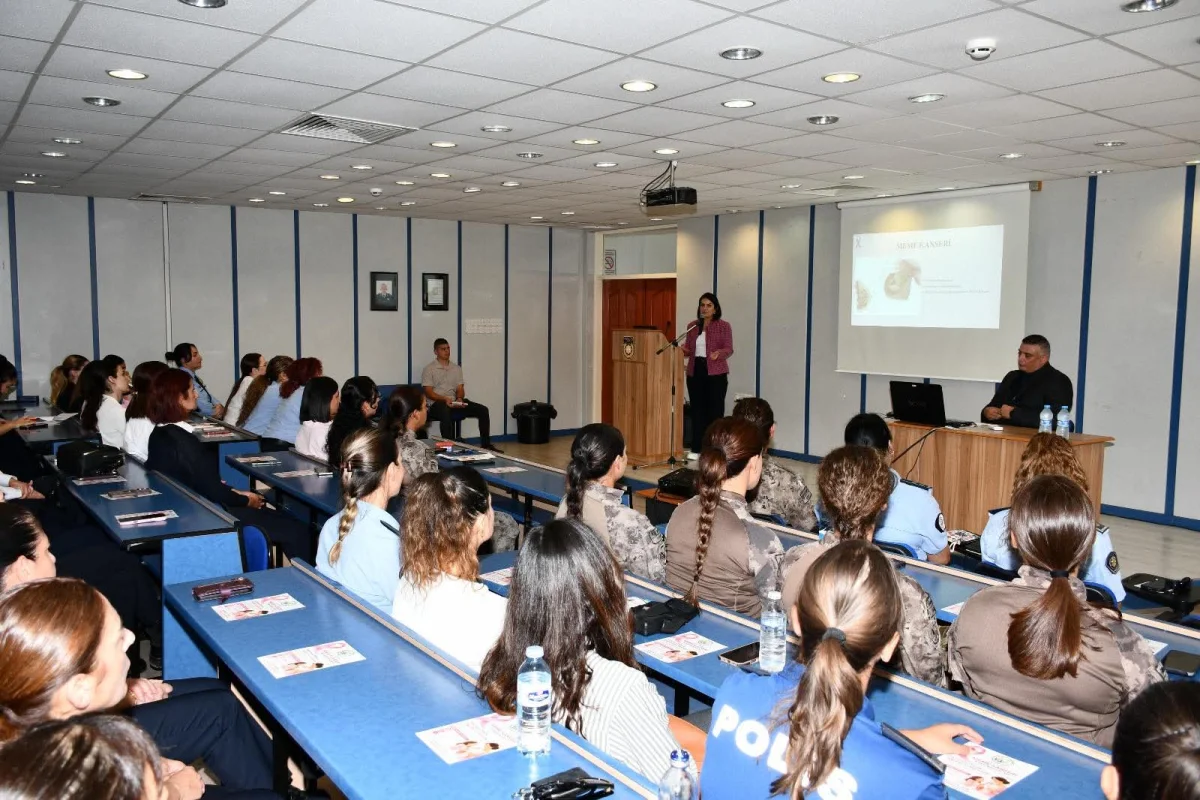 KHYD iş birliğinde kadın polis mensuplarına yönelik konferans düzenlendi