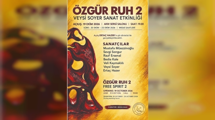 "Özgür Ruh 2" 19 Ekim'de sanatseverlerle buluşacak